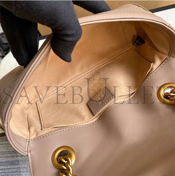 G*u*i marmont matelassÉ mini bag 446744 dtdit2 (23*14*6cm)